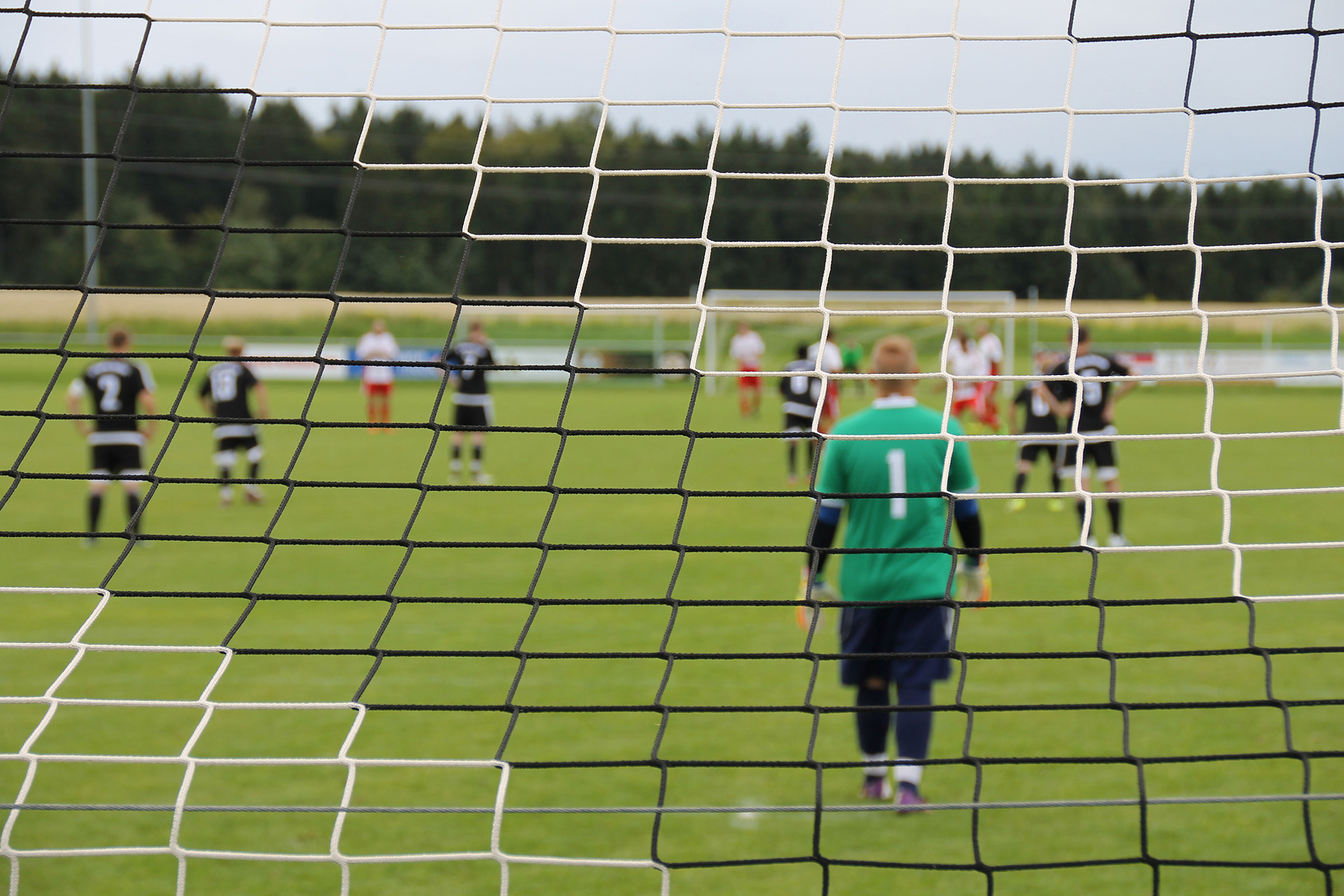Fußballspiel des SV Pappelau/Beiningen